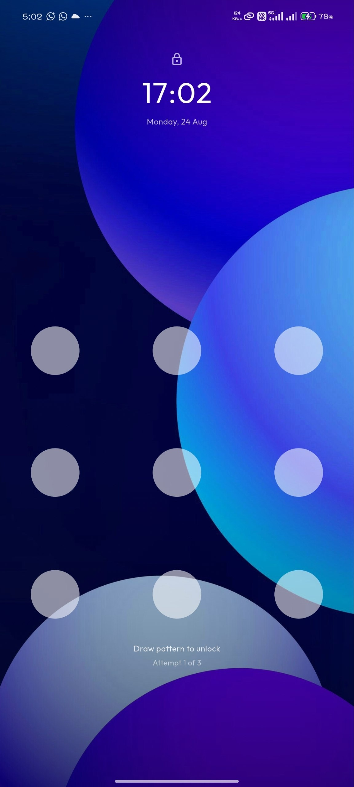Fake Password Pattern App Phone Mockup